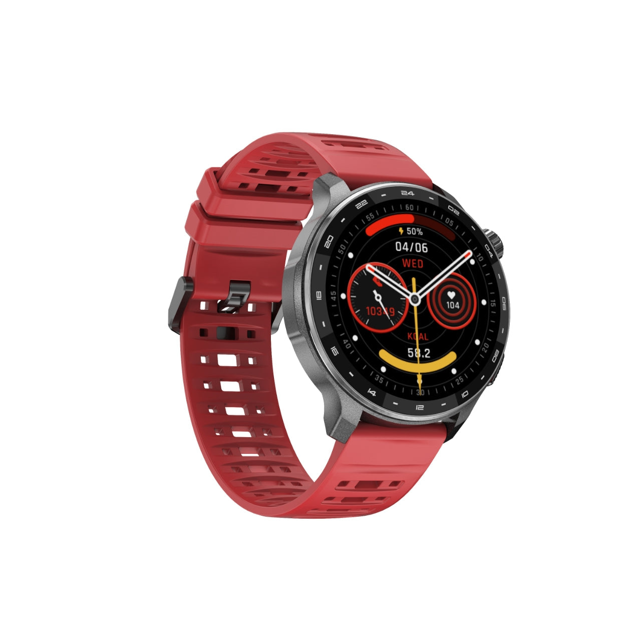 22mm Silicone Sports Watch Band